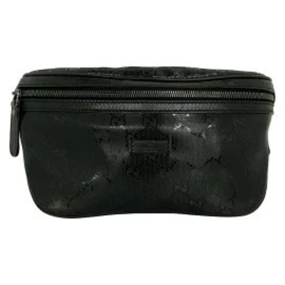 Gucci Imprime Waist Pouch Clutch Black